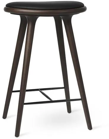 Mater High Stool Barstol Mørk Beiset Bøk 69cm