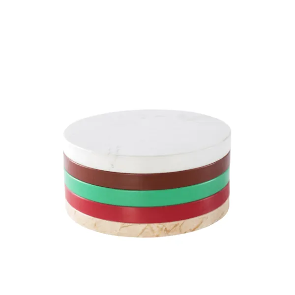 Valerie Objects Five Circles Skjærebrett/Gryteunderlag Sett E Flerfarget