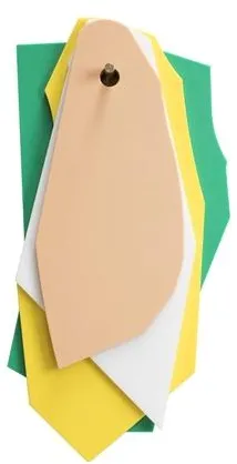 Valerie Objects Skjærebrett Skjærebrett/Henger Grønn/Gul/Hvit/Rosa