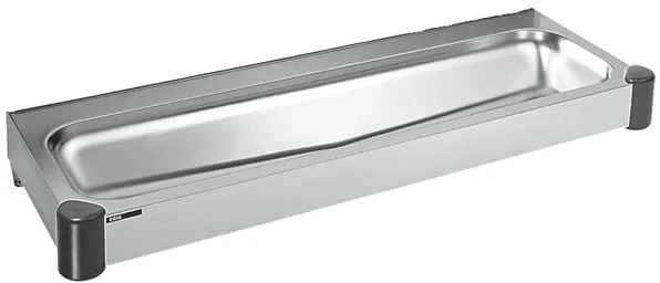 Juvel Intra juvel p12 servant uten bakplate, avløp i midten, rustfritt stål